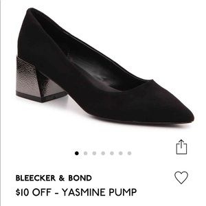 Bleeker & Bond size 8 Block Heel pumps